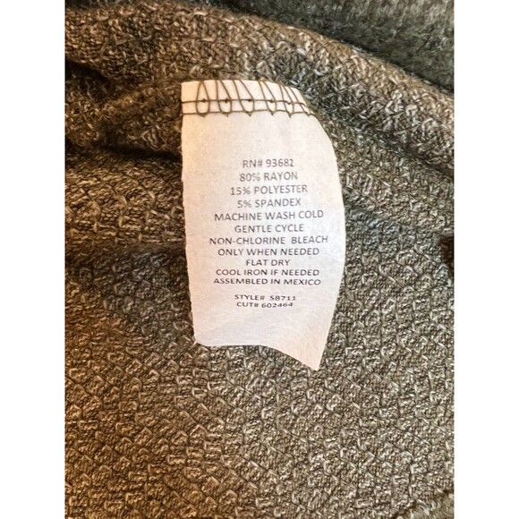 Forgotten Grace Cowl Neck Sweater Womens XS Olive Long Sleeve Pullover NWOT - Picture 3 of 6